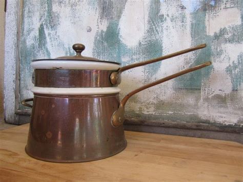 Vintage French Double Boiler Or Bain Marie Bazar France 666