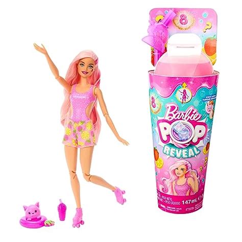 Descuento Barbie Pop Reveal Serie Frutas Fresa Mu Eca Que