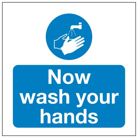 Wash Your Hands Sign Printable