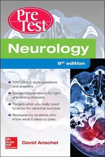 Neurology Pretest Ninth Edition By David Anschel Mcgraw Hill