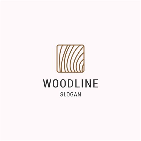 Wooden logo icon design template vector illustration 13279009 Vector ...