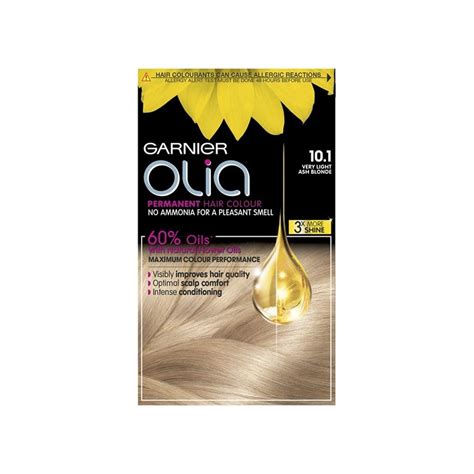 Garnier Olia Very Light Ash Blonde Permanent Hair Dye