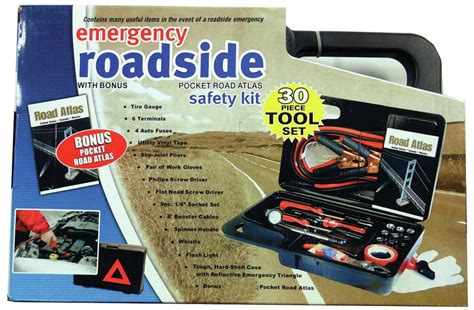 Mbs Omaha A Div Of Omaha Distributing Co Inc 30 Pc Roadside Emergency Kit