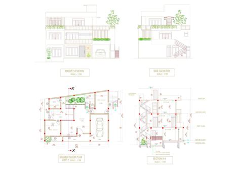 Do Architectural Floor Plans Elevations Sections In Autocad By Startsmin Fiverr