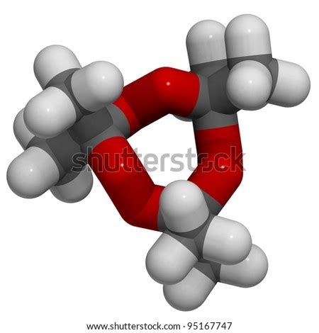 Acetone Peroxide (Triacetone Peroxide, Tatp) Explosive Molecule ...