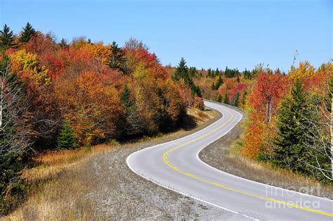 Long and Winding Road Highland Scenic Highway Photograph by Thomas R Fletcher - Fine Art America