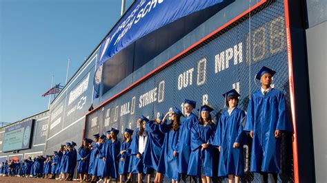 Worcester Technical High School Graduates Take The Field At Polar Park