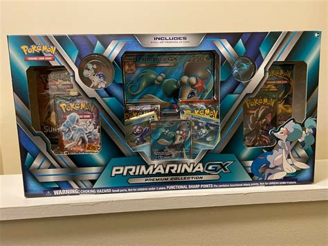 Pokemon TCG PRIMARINA GX Premium Collection Box Values MAVIN