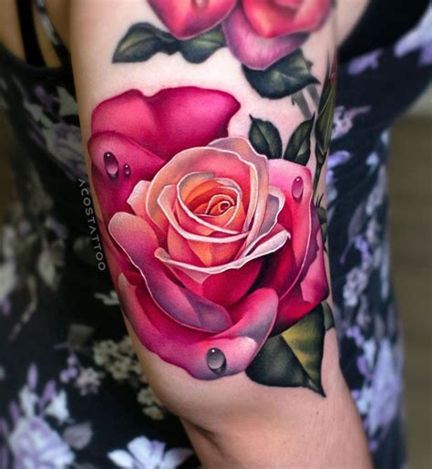 Tattoo Roses Realistic