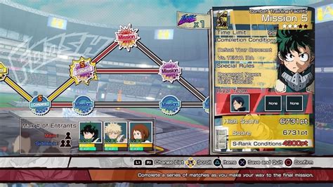 Play as Heroes and Villains in MY HERO ONE'S JUSTICE Story Mode