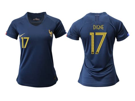 France National Soccer Jersey Navy Home #17 2019 Women's World Cup