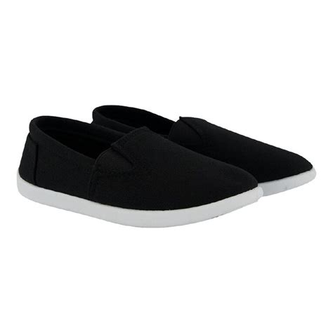 Young Original Senior Kids' Play Slip-On Casual Sneakers Black | The ...