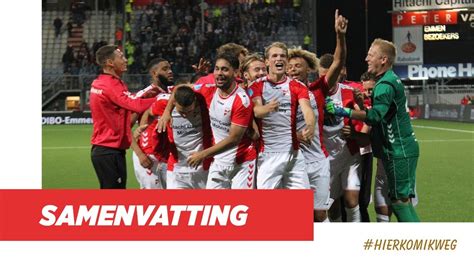 SAMENVATTING FC Emmen SC Heerenveen YouTube