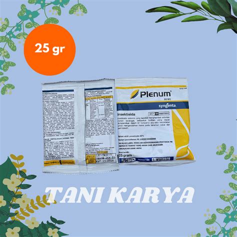 Jual Insektisida Plenum Wg Sygenta Gr Shopee Indonesia