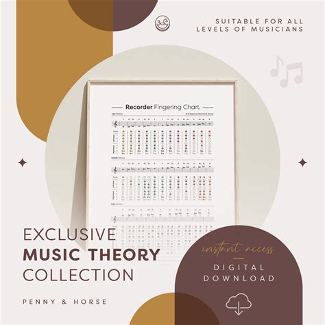 Recorder Fingering Chart Soprano, Notes Diagram, Fingering Positions ...