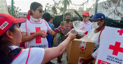 Entrega Cruz Roja Mexicana Más De 2 2 Mil Toneladas De Ayuda A Guerrero