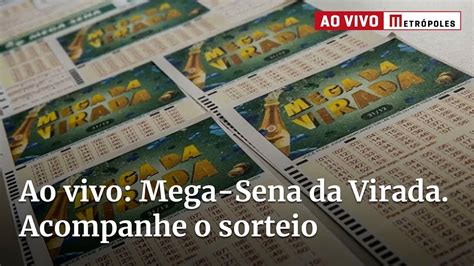 Ao Vivo Mega Sena Da Virada Acompanhe O Sorteio Youtube