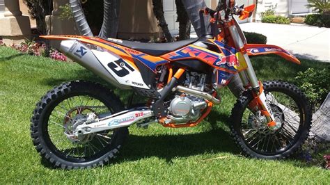 Ktm 450 Full Akrapovic Exhaust System For Sale Bazaar Motocross