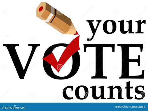 Your Vote Counts Clipart