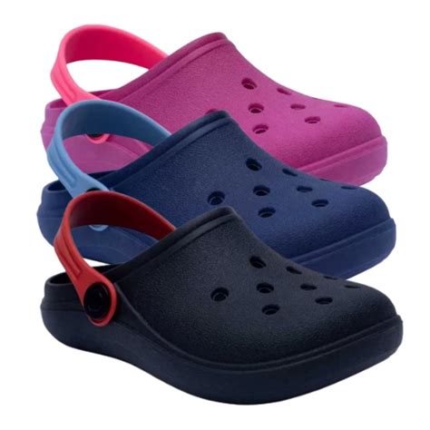 Babuche Chinelo Sandália Infantil Menino e Menina Estilo Crocs Leve e