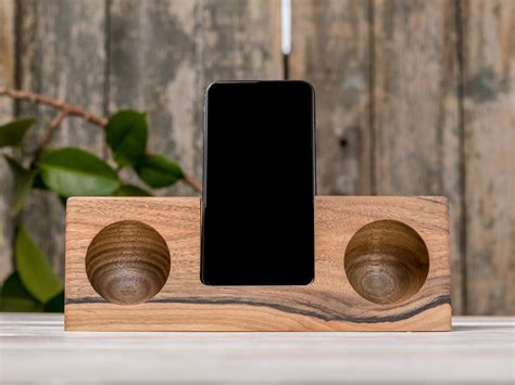 Wood Sound Amplifier Phone Amplifier Wood Music Desktop Amplifier Cell