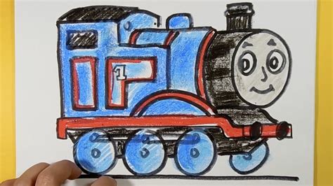 How To Draw Thomas The Tank Engine