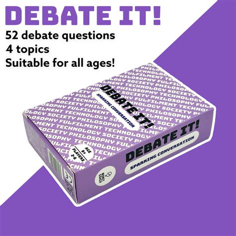 Debate It! – Sparking Conversation – | Debate It!