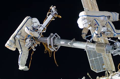 Cosmonauts Complete Spacewalk To Activate Space Stations European