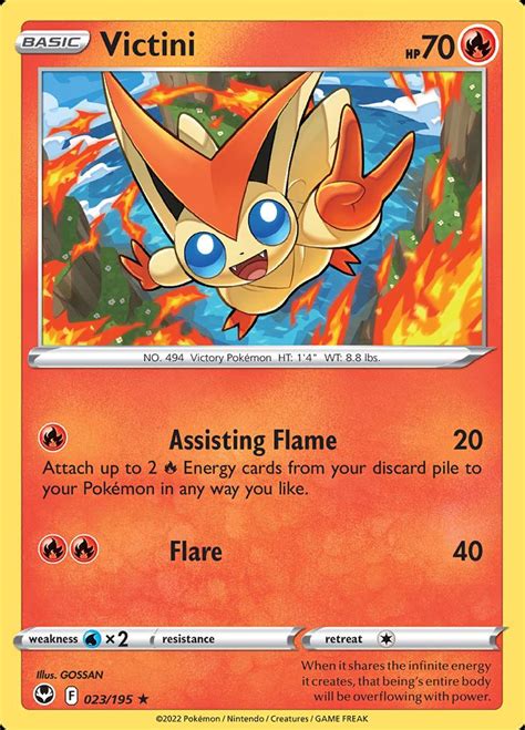 Victini #23 Prices | Pokemon Silver Tempest | Pokemon Cards