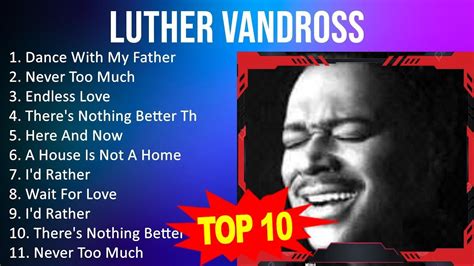 L U T H E R V A N D R O S S 2023 Mix Top 10 Best Songs Greatest