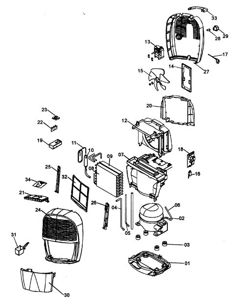 Delonghi Dehumidifier Spare Parts