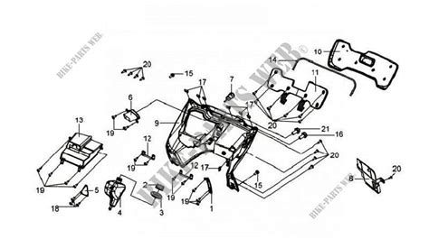 TABLIER INTERIEUR Pour SYM GTS 125 LM12W 6 K7 K8 De 2007 SYM