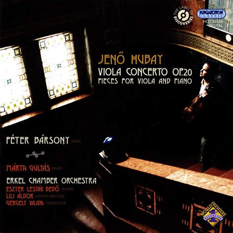 Hubay Jen Complete Works For Viola Tracks Details And Editions