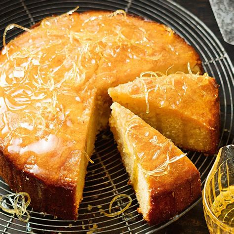 This Gorgeous Lemon Syrup Cake With It S Tangy Citrus Syrup Makes A