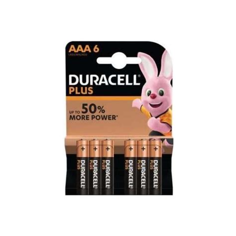 X Piles Duracell Plus Power Aaa