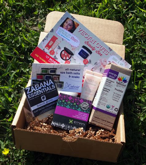 Product Review The Vegan Cuts August Beauty Box Chic Vegan