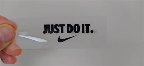 Just Do It Nike Logo Iron On Sticker Heat Transfer Customeazy