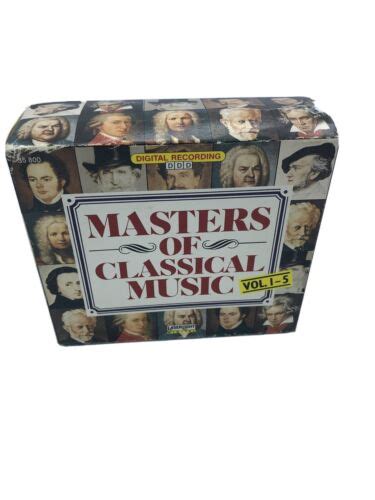 Masters Of Classical Music Vol 1 2 3 4 And 5 5 Cd Set Laserlight Digital 18111901420 Ebay