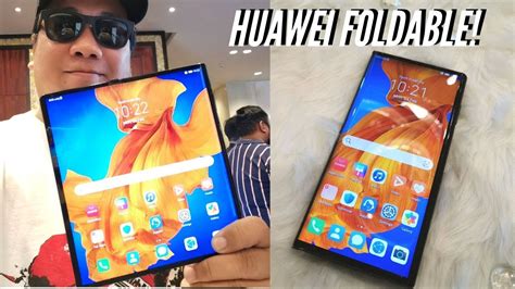 Huawei Mate Xs Foldable And Huawei Matepad Pro 5g Hands On Youtube