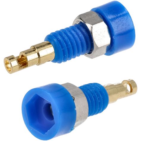 Truconnect 170588 2mm Insulated Test Socket Gold Plated Blue Rapid