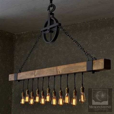 Rustic Chandelier - Etsy