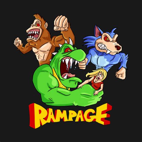 Rampage Video Game T-Shirt