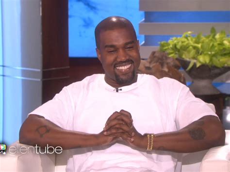 Kanye West Bei Ellen Degeneres Ist F R Saint Wests Namen Verantwortlich