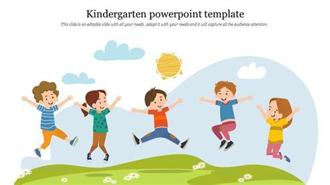 kindergarten powerpoint templates  slideegg