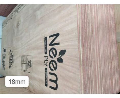 18mm Neem Hardwood Plywood For Furniture At 65 Sq Ft In Coimbatore