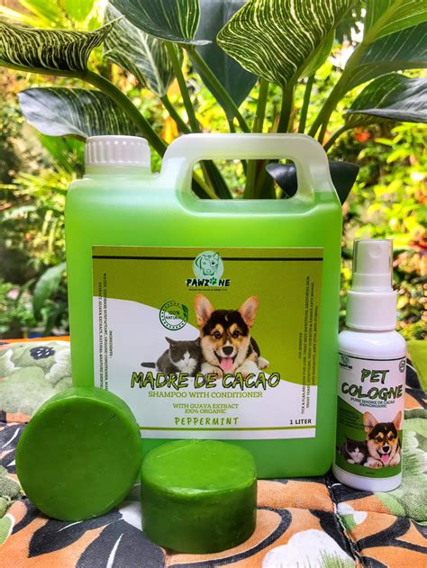 Madre De Cacao Shampoo And Conditioner With Guava Extract 1 Liter With Free Mdc Soap And Cologne