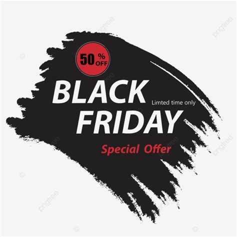 Black Friday Sale Vector Art PNG Black Friday Sale Abstract Banner