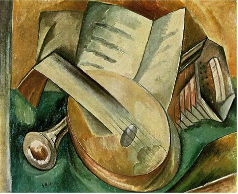 Amazon Georges Braque Still Life With Musical Instruments