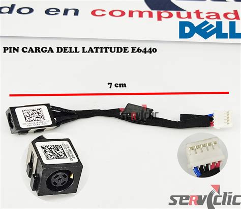 Dc Power Jack Pin De Carga Dell Latitude E Serviclic