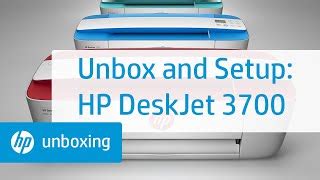 HP DeskJet 3700 All-in-One Printer series Setup | HP® Support